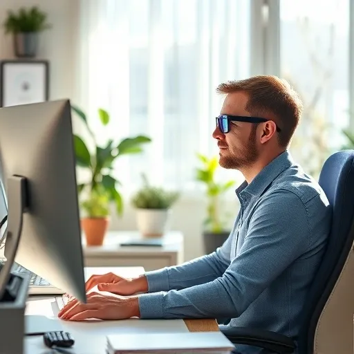 눈의 피로도를 낮추는 환경 설계 기준